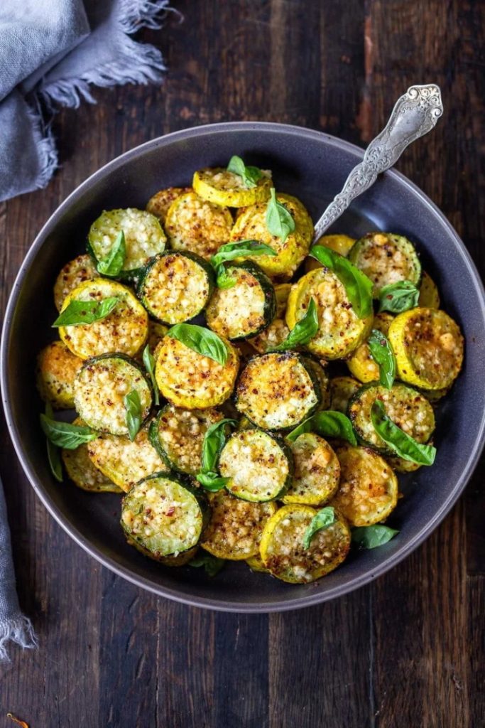 Baked Zucchini with Pecorino