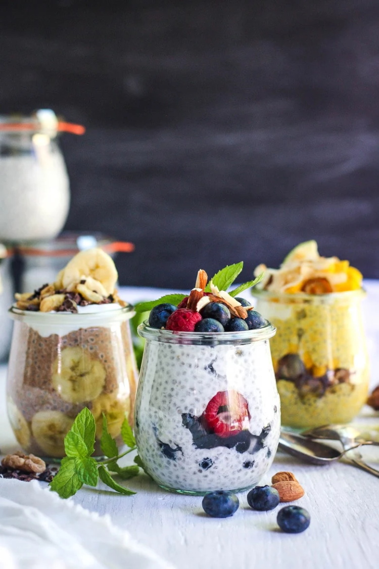 Chia Pudding with Greek Yogurt