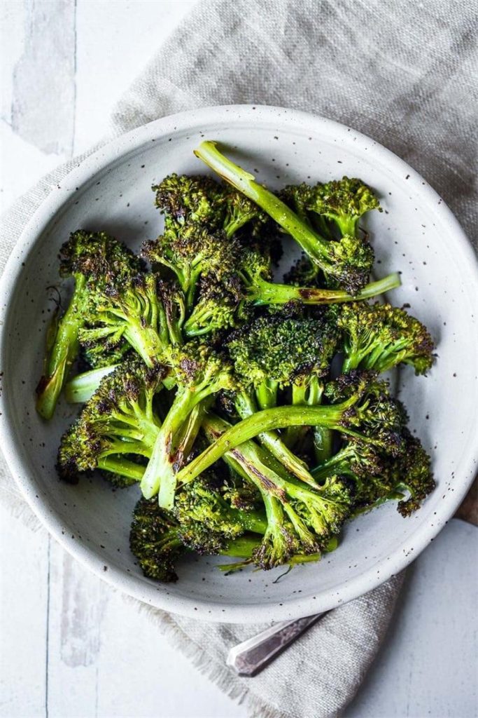 Crispy Oven Roasted Broccoli