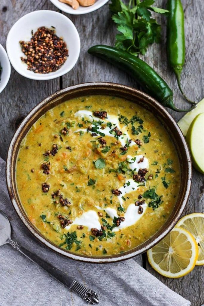 Instant Pot Mulligatawny Curried Indian Soup